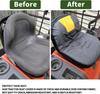 Universal Lawn Mower Seat Cover Waterproof Tractor Seat Cushion Pad with Storage Pocket for John Deere Kubota Mowers Tractors