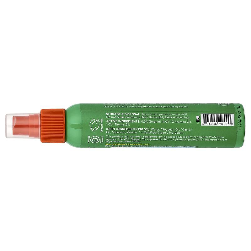 Anti-Tick, Plant-Powered Tick Repellent, 4 Fl Oz (118.3 Ml)