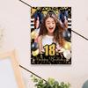 Birthday Party Photo Frame Glasses Set Birthday Party Decoration for Teen Family Birthday Celebration Party Decoration