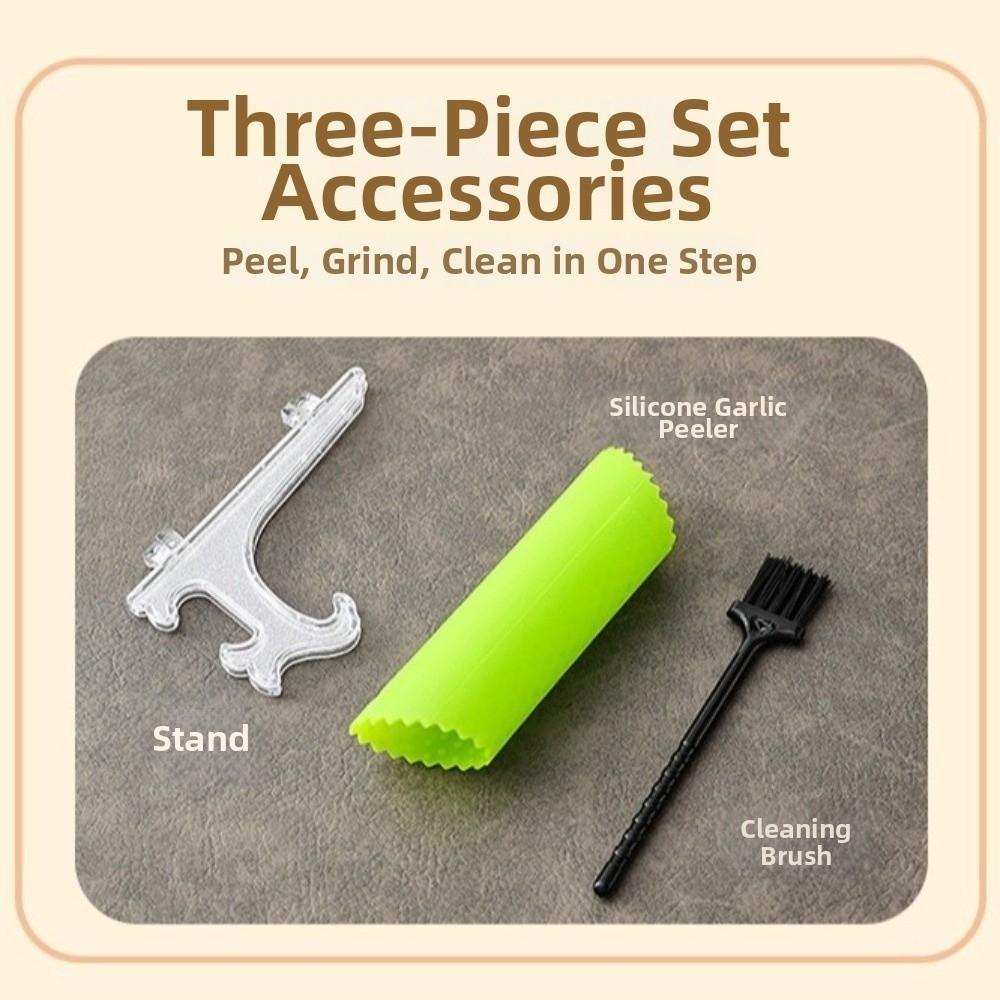 Textured Raised Ceramic Garlic Grater Manual Fruit Vegetable Puree Grinder Fruit Puree