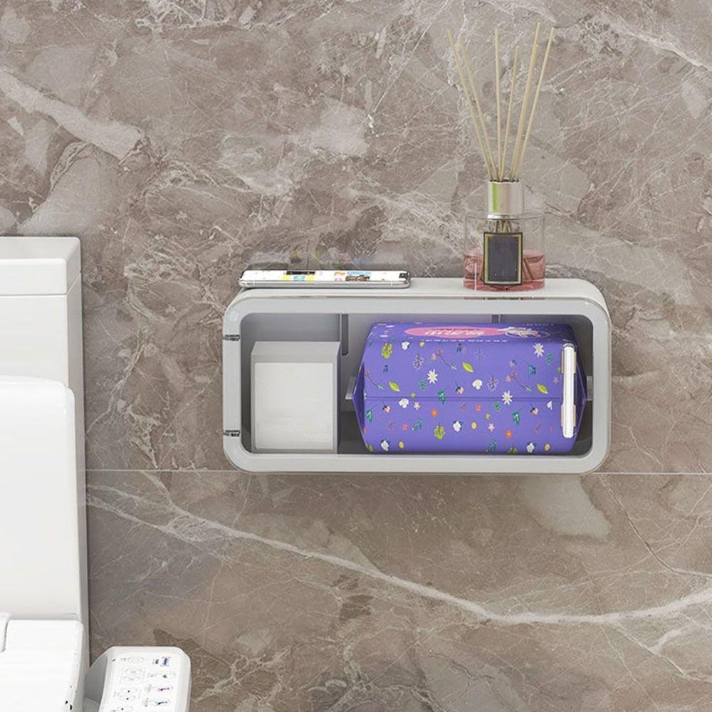 

Waterproof Cotton Pad Storage Holder Dustproof Wash Dresser Storage Box for Bathroom