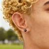 Hiphop Magnetic Ear Clip for Men Women,Crystal Zircon Metal Ear Clip,Non Perforated Ear Jewelry Gift