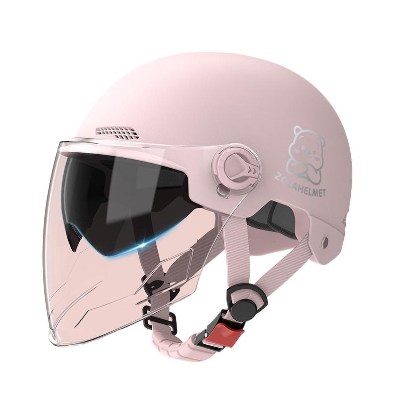 Helmet Electric Car Girl Cute Funny Lightweight Hair Hat Women's Helmet
