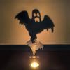 Halloween Decoration 2025 Decorative Candle Holder Scary Candlestick Ornament Desk Accessorie Room Decor Halloween Accessorie
