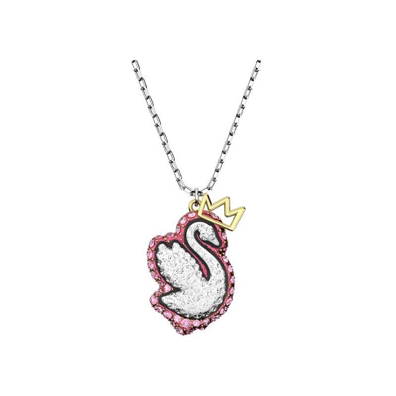 Swarovski Swan Fashion Trendy Versatile Personalized Swan Necklace/Pendant Women s Model 5649200 красный