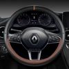 Car Steering Wheel Cover For Scenic Clio Laguna 2 3 4 5 Kangoo Fluence Megane Trafic Talisman Twingo Kaptur Accessories