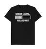 Sarcasm Loading Please Wait T Shirt Minimalist Trendy Printed Tshirt American English Printed Niche Tshirt