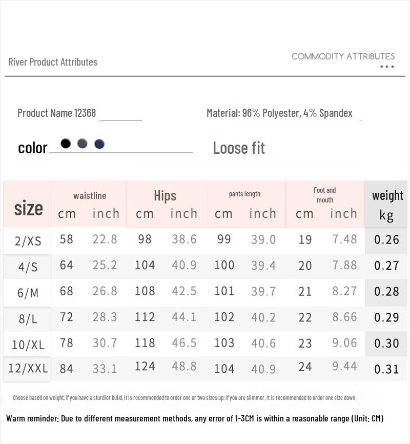 Yudong Damen Locker sitzende Sport-Jogginghose mit Kordelzug und Bündchen