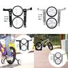 Kids Bike Training Wheels 5.12" Wheels Diameter, Heavy Duty Rear Wheels Adjustable Bicycle Stabilizers Auxiliary Wheels