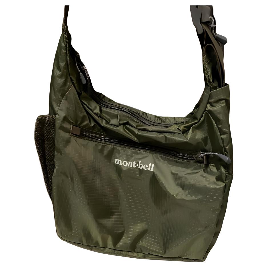 MONTBELL 5.5L Shoulder Bag Outdoor Bag Nylon Khaki Green Unisex