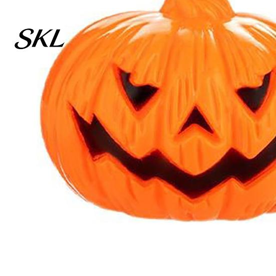 Outdoor Halloween Decoration Pumpkin Lantern, Spooky Handheld Light Up Lantern Lamp for Party Favors, Indoor Decor Durable