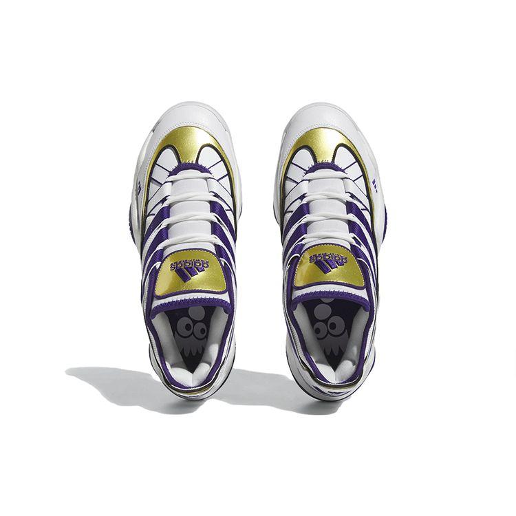 Adidas Top Deset 2010 Lakers Pánské Tenisky Bílá Cloud-White Tým-College-Fialová HQ4624