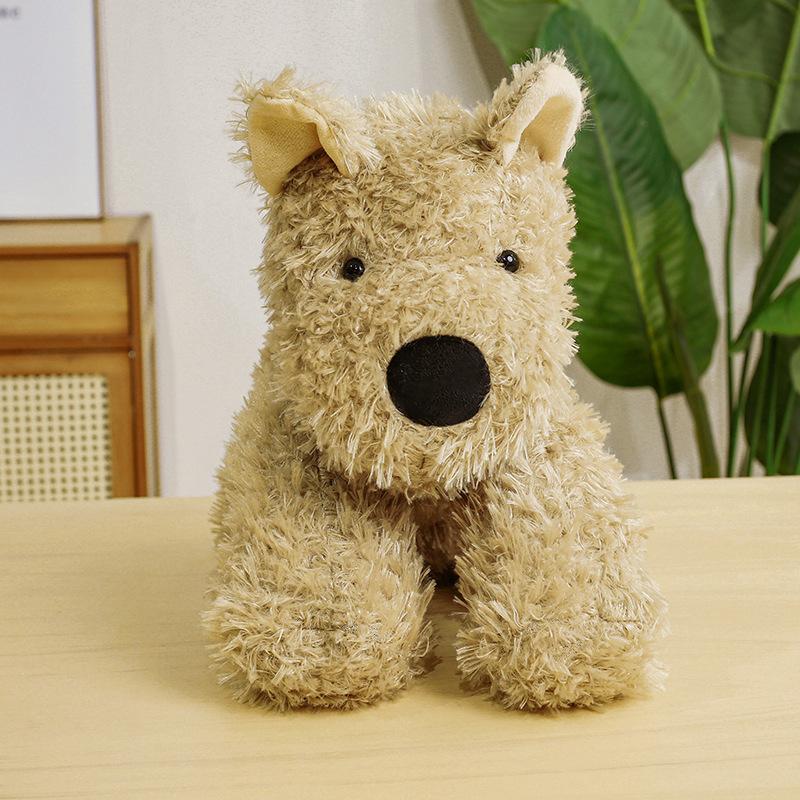 

Милая имитация Вест Хайленд кукла плюшевая игрушка милая кукла щенок собака кукла компания для девочки успокаивающая кукла 22cm