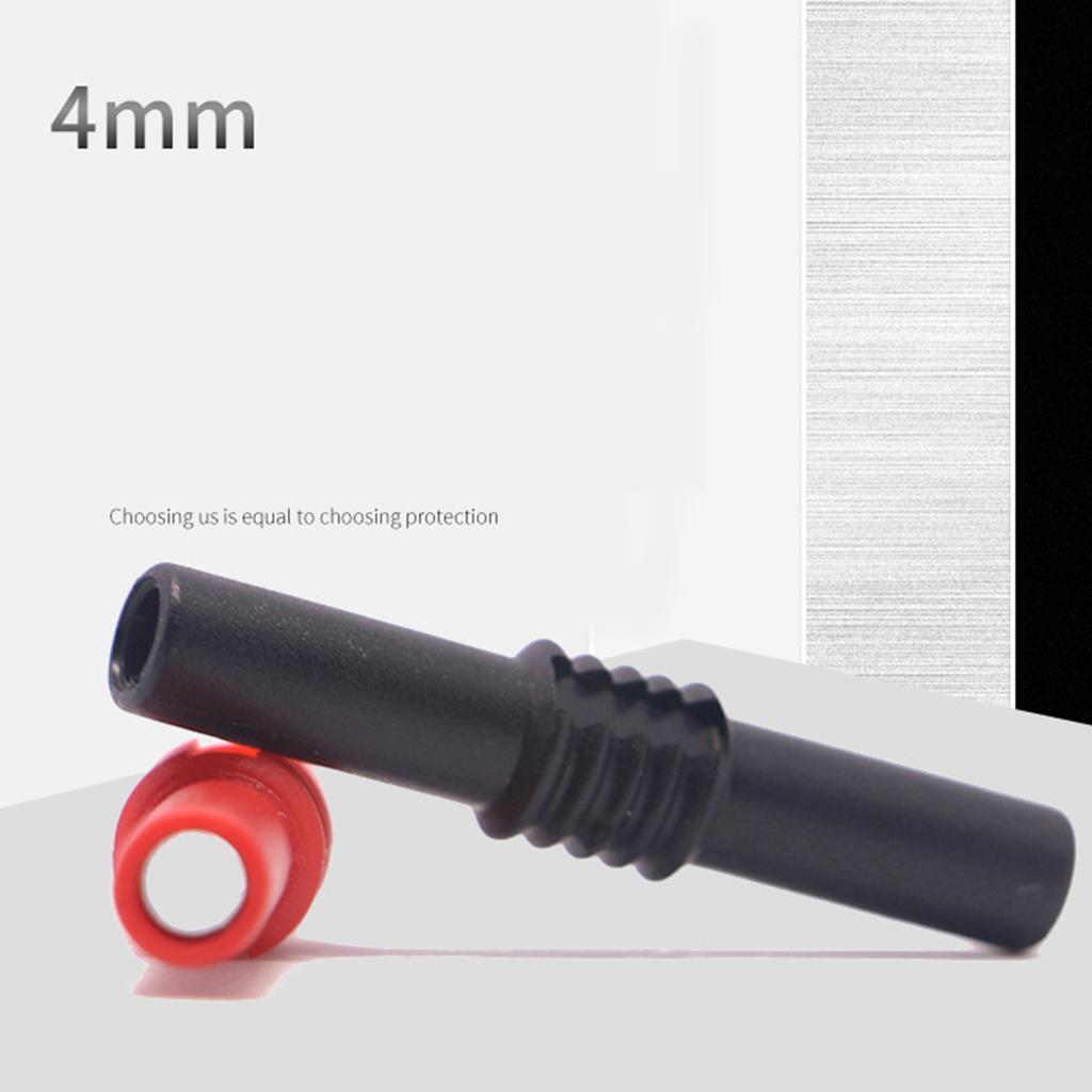 20Pieces 4mm Banana Socket Female to Female Adapter Coupler Connector Extension Insulated Banana Plug Connectors