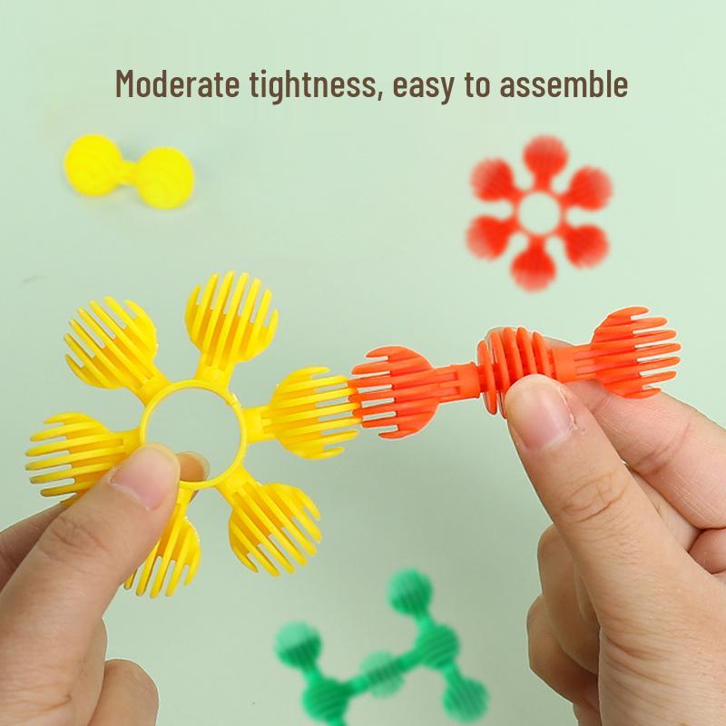 Kindergarten Building Block Toys: Little Sunflower Early Education Puzzle for Boys