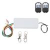 Ouvre-porte de garage 433 MHz Interrupteur de télécommande sans fil pour portails électriques roulants coulissants LED