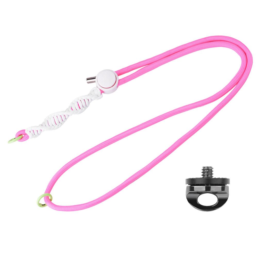 

Ремешок для камеры, шнурок от потери, шейный ремешок для камеры для DJI Osmo Pocket 3 для Insta360 X4, аксессуары розовый