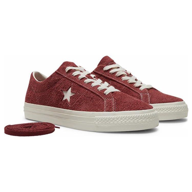 Converse One Star Pro Vintage Suede Low Cave Shadow Mauve Unisex Sneakers Purple Egret A06890C
