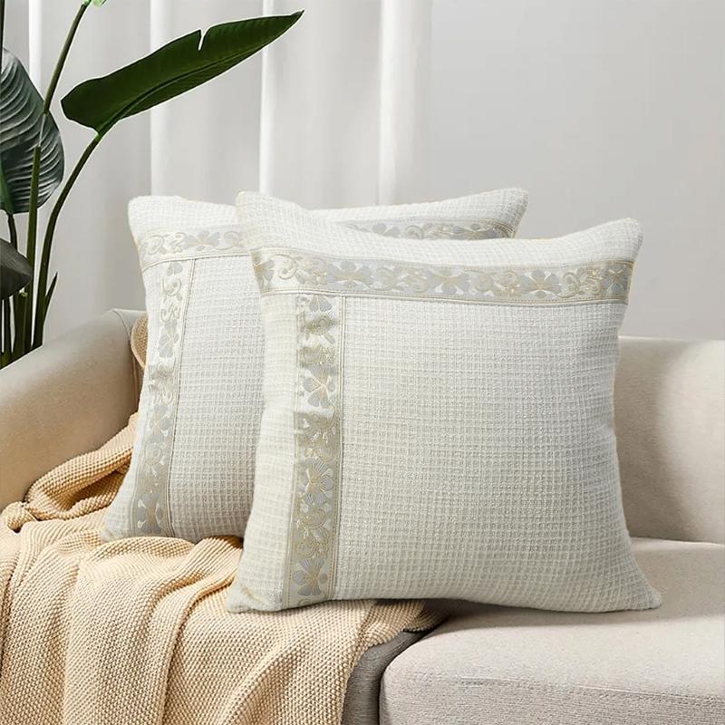 Soft Polyester Throw Pillow Covers Pillowcase For Sofa Bed Elegant Homes Decorations Cushion Cover Studies Accessories