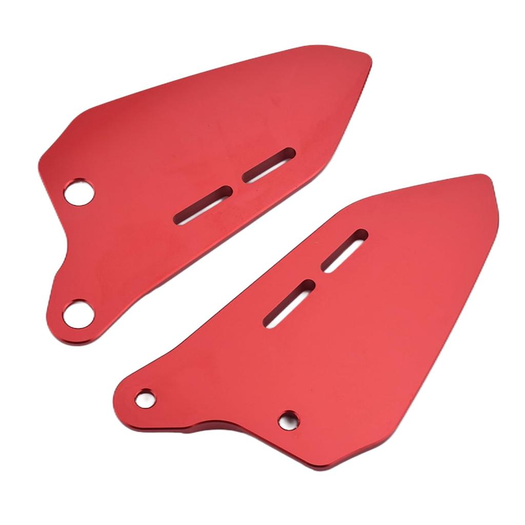 LEDISHUN Teile Aluminium Fersenschutz 1 Paar Kompatibel mit