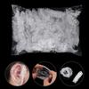 100PCS Elastic Hair Dyeing Ear Sleeve Waterproof Ear Protector Caps for Shower Salon