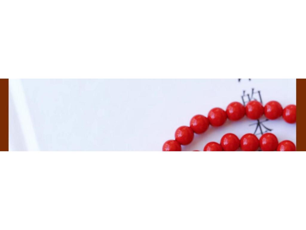 6mm Cinnabar and Amber Triple-Round Bracelet with Pendant