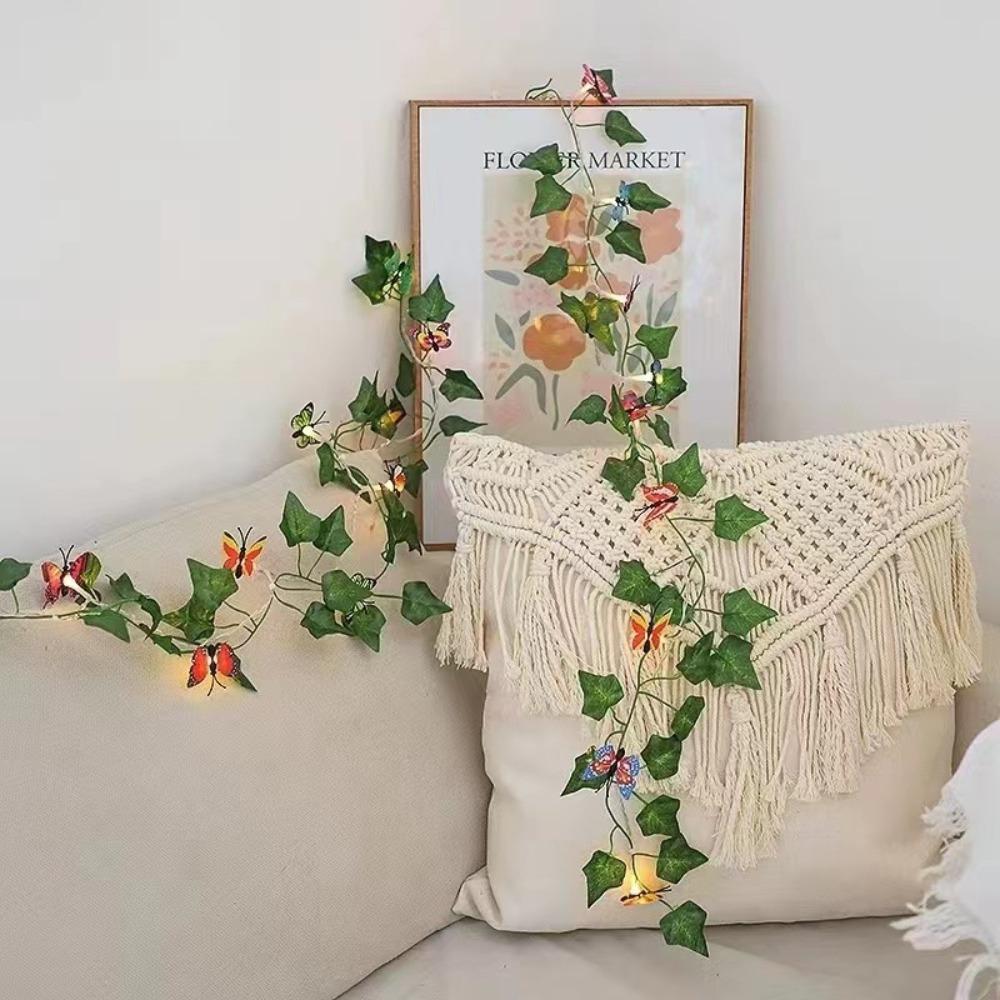Home Decor Hand-woven Bohemian Macrame Pillow Cover with Tassel Square Sofa Cushion Cover Pastoral Washable Pillowslip Cafe