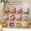 Flower Moon Dog Cartoon Animal Building Blocks - Micro Particles Educational Gift for Boys and Girls