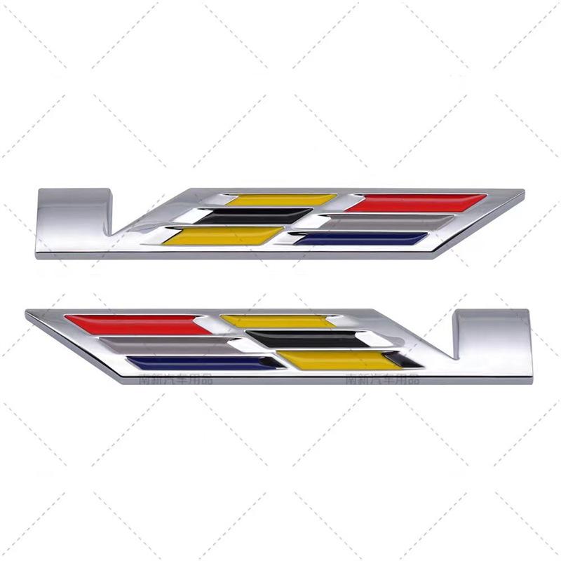 Cadillac CT5 ATS LXT CT6 XT4 XT5 Fender Emblem V Sticker Upgrade