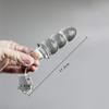 Manyjoy Crystal Glass Dildos Masturbator Realistic Dildo Penis Glass Beads G-Spot Anal Butt Plug Sex Toys for Man Woman Couples