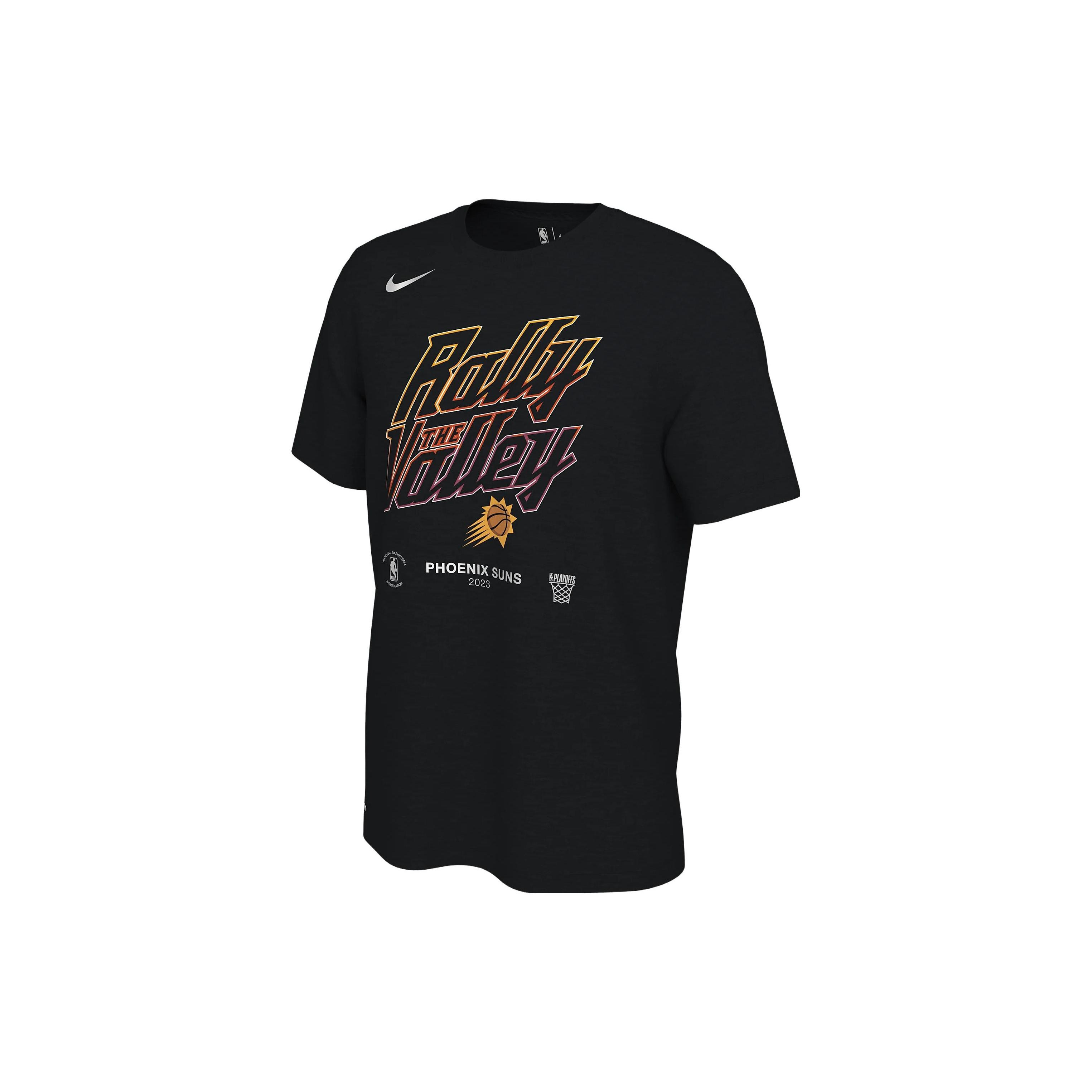 Nike Phoenix Suns 2023 NBA Playoffs Mantra T-Shirt Black Men s FZ5671-010 L