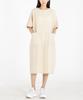 RAW TO RAW Wrd043 Crispy Cotton Pocket Dress (Apricot)