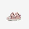 Anta Kids Synthetic Leather Fashion Versatile Warm Waterproof High-Top Walking Shoes Baby shoes Hazy-Pink White A22440050-2