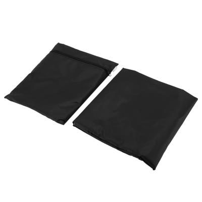 Waschmaschinenabdeckung, Wäschetrocknerschutz, staubdicht, wasserdicht, Sonnenschutzabdeckung, Schwarz
