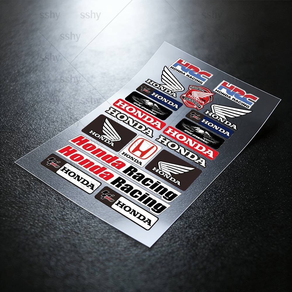 2026 AAFY1 For HONDA Reflective motorcycle stickers, 3M safety warning at night in the dark scooter helmets