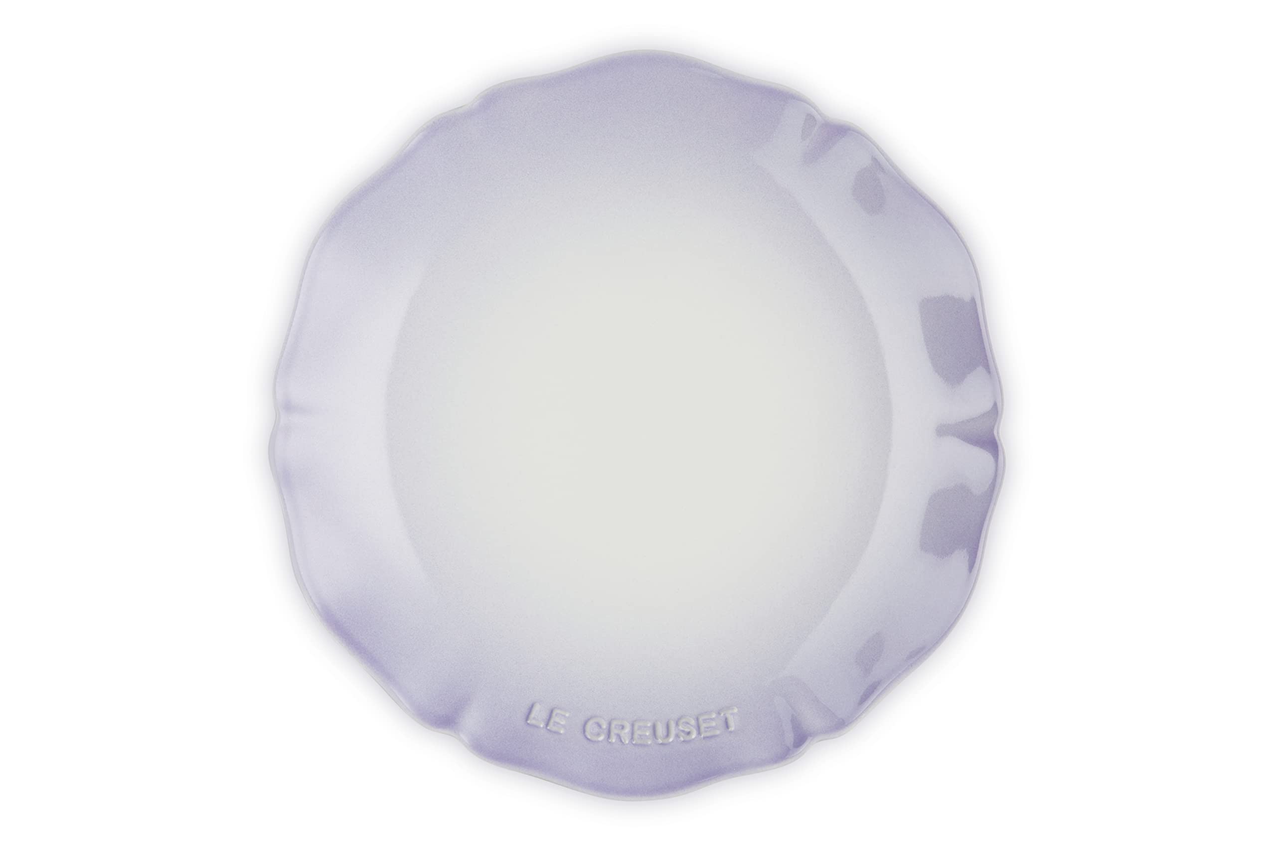 

Le Creuset Ruffle Plate, Powder Purple, Elegant Ruffle, Heat-Resistant, Heat and Cold-Resistant, Microwave and Oven Safe [Official Japanese Product]