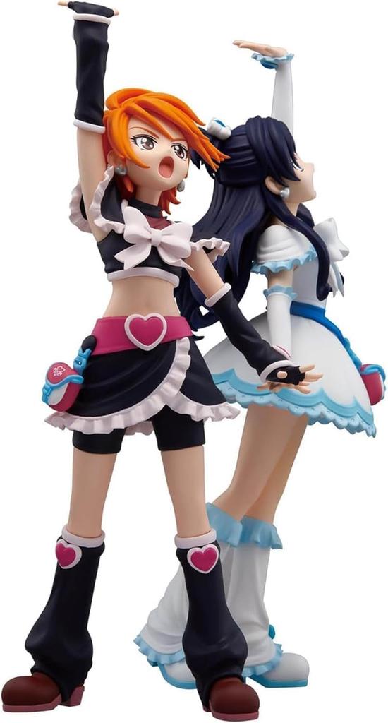 Futari wa Pretty Cure Cure Black Cure White Set GLITTER&GLAMOURS & 2 Figuren