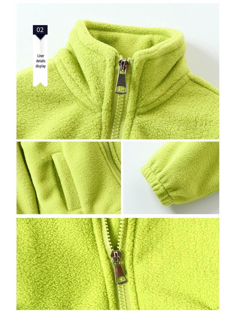 Primary School Windbreaker Autumn/Winter Uniform Three-Piece Set for First Grade and Kindergarten Students