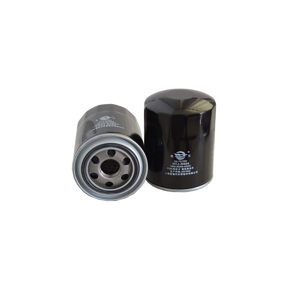 

Car Oil Filter For HYUNDAI H-1 2.5T (2007-2018) Terracan REFINE Carnival Sorento OEM 26300-42040 26300-4 K551-14-302 Element HTJ-H004