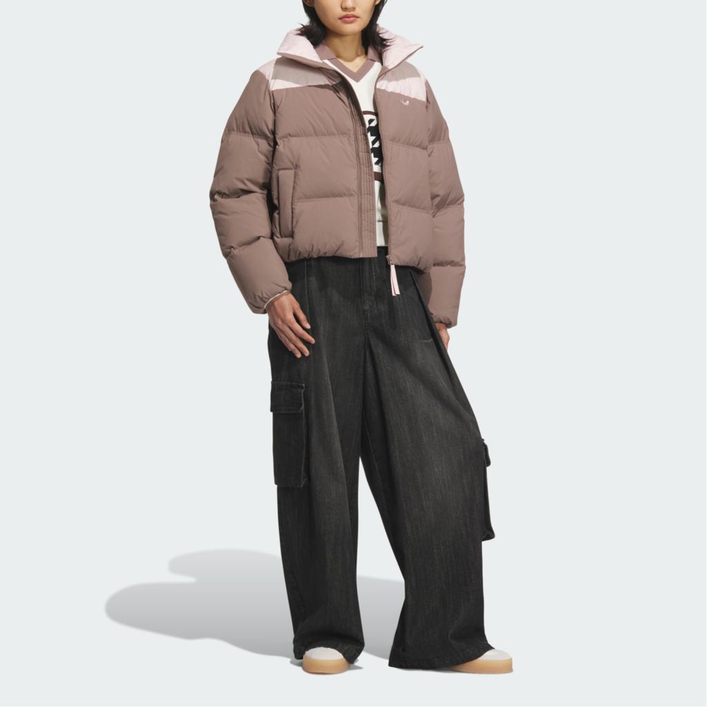 Adidas Originals Comfortable Simple Warm Stand Collar Down Jacket Women Outerwear KC2660