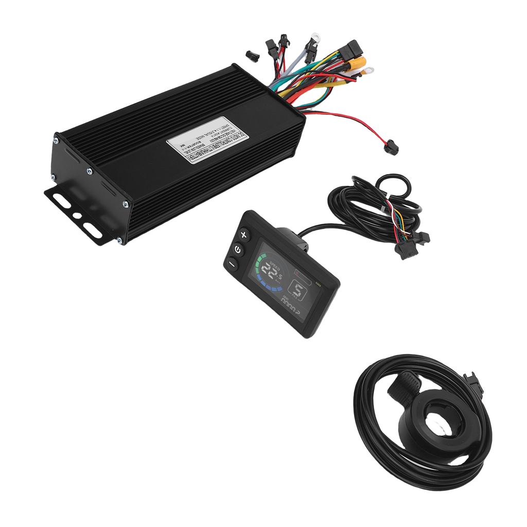 Electric Controller Kit for Scooter Bike Water Proof Brushless Motor 36V48V52V 40A 3 Modes with LCD 