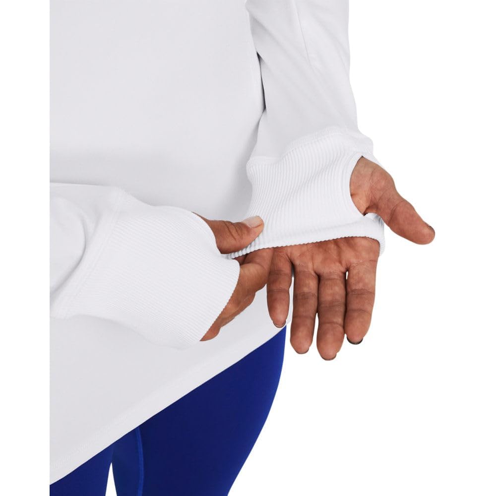 UA Train CW Funnel Neck White Black MD [Under Armour]