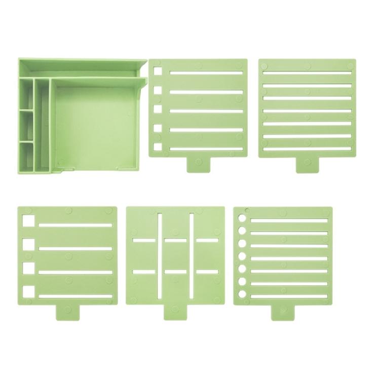 

Note Paper Organizers Sturdy Plastic Construction In Multiple Color зелёный