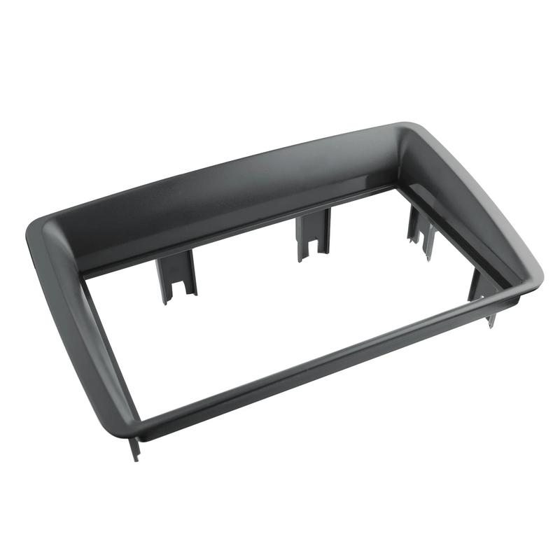 Double 2 Din Fascia for FIAT Panda (169) 2003-2012 Radio CD DVD Stereo Panel Dash Mount Tallation Trim Kit Frame Plate Bezel