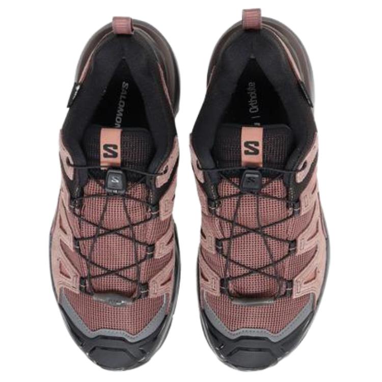 Salomon X Ultra 360 Comfortable Non-Slip Durable Low-Top Hiking Shoes Women Hiking Shoes Gray Black L47571500