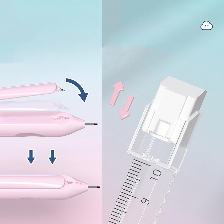 4-in-1 Multifunctional Metal Compass - Professional Geometry & Drafting Tool for Engineering Students, Architects & Math Classro