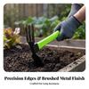 2 Pieces Garden Hoe with Cultivator Fork Sturdy Tool Secure Grip for Weeding