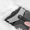 1Pcs Snow Removal Shovel Car Ice Scraper Windshield Glass Defrost Removal Automotive Winter Stainless Steel Car Accessories