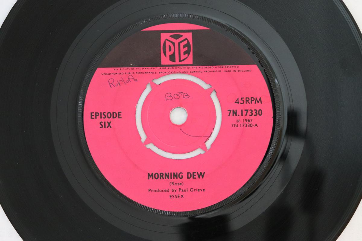 

7inch Record EPISODE SIX - Morning Dew 7N17330 Pye Records 1967 UK Rock Used