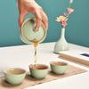Travel Tea Set Portable Dehua Ceramics Business Souvenir Teapot Gift Box Mid-Autumn Festival Gift Portable
